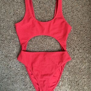 Women’s Red One Piece Swimsuit